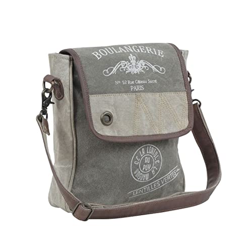 Myra Bag Gray Lacuna Shoulder Bag S-47532