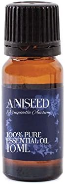 Mystic Moments | Aniseed Essential Oil 10ml | Pimpinella anisum | Sweet Liquorice Aromatic Oil for Diffuser, Blends & Crafts | Aromatherapy Grade