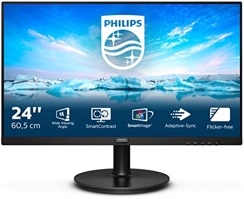 Philips V Line 242v8la 00 Led Display 60.5 Cm 23.8 1920 X 1080 Pixels Full Hd Black Philips V Line 242v8la 00 Led Display 60.5 Cm 23.8 1920 X 1080 Pixels Full Hd Black