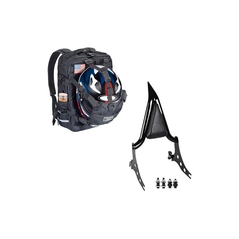 Helmet-Holder-Backpack-Sissy-Bar-Backrest-Fit-For-Harley-Fat-Boy-2007-2017 41zcgshv4xl. sl500 . ss800