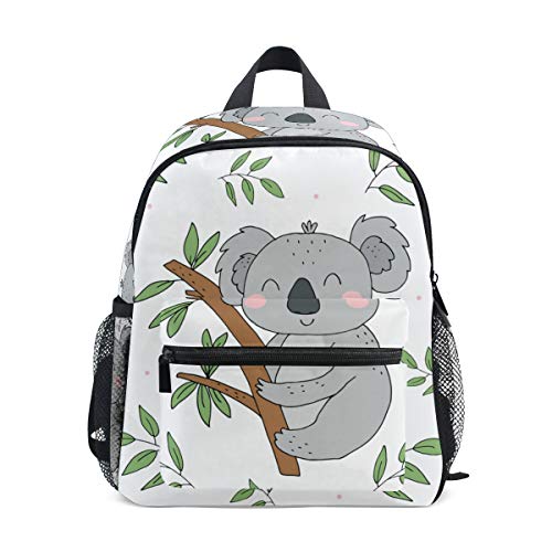 Cute Animal Baby Koala Bear Toddler Bag,Non-slip and Detachable Chest Clip Travel Bag Snack diapers Bag Preschool Backpack for Kids Little Boy Girls