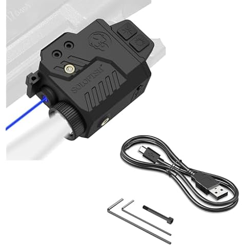 SOLOFISH 700 Lumens Light and Blue Beam Combo, Bundle with USB-C Cable Cover