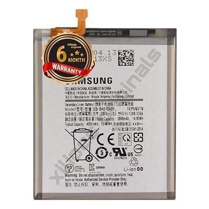 XILIOES ORIGINALS® EB-BA515ABY Battery for Samsung Galaxy A51 SM-A515 SM-A515F Battery with 6 Month Warranty**** (V03)