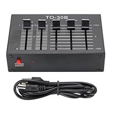 [2 in 1 Phono Preamp & Equalizer] This versatile device combines a phono preamp with a 3 band equalizer allowing you to fine tune your experience. the intuitive interface lets you adjust left right channel balance volume control and high mid low sett...