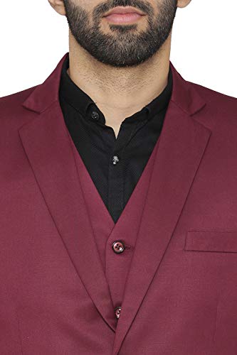Image of WINTAGE Men's Polyester Cotton and Evening 3 Pc Suit