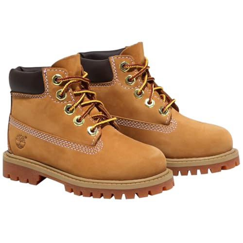 ［美品］Timberland ティンバーランド 子供ブーツ革靴22cm Sale! Timberland Toddlers' 6-Inch Classic Boots 小麦色