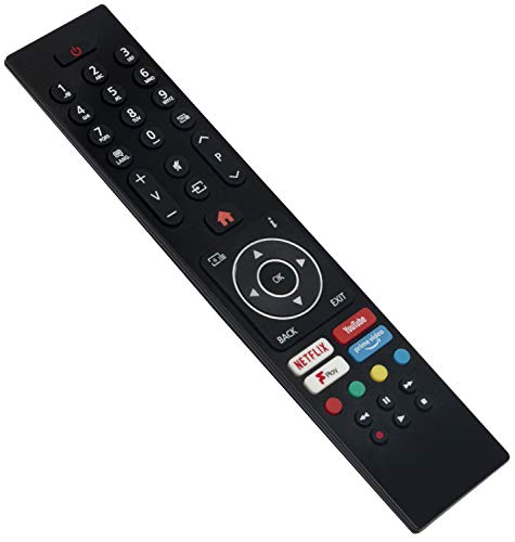 Universal RC43137P Remote Control Compatible with Bush Digihome Finlux Electriq Celcus Luxor Hitachi Techwood Polariod P49UPA2029A P50UPA2029A P24RP0109A P50FP0118A 49-EB-UHD 43-EB-FHD Smart TV - Image 3