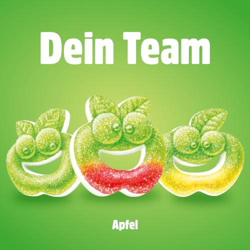 nimm2 Lachgummi Apfellinge, saure Fruchtgummis mit Apfelsaft - 1 x 225 g – Ansicht 6