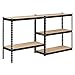 Edsal UR341472BLK Steel Storage Rack, 5 Adjustable Shelves, 72