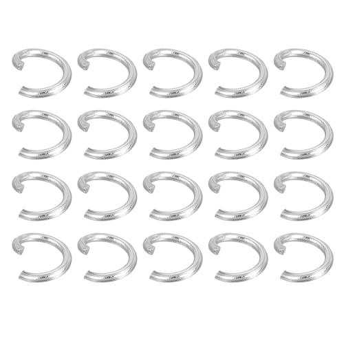 Anneaux ouverts en acier inoxydable 316 de 4,5 mm, la qualité durable pour réparer vos colliers