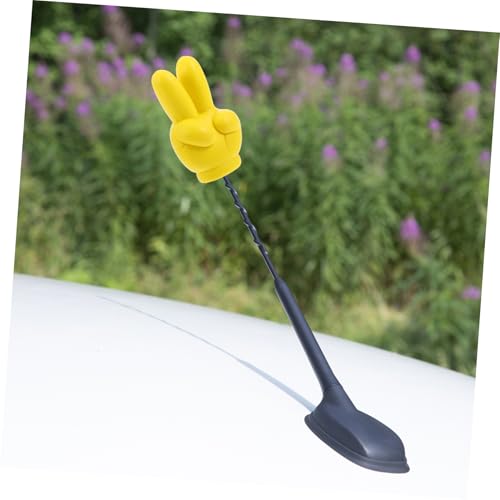 GLEAVI Victory Ball Antenna Topper Car Creative Exterior Decoration Cute Car Accessory Roof Antenna Topper Car Styling Decoration - Thumbnail 7