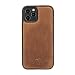 Produktbild Solo Pelle Lederhülle für das iPhone 12 Pro Max in 6.7 Zoll Stanford Case Leder Hülle Ledertasche Backcover aus echtem Leder (Camel Braun)