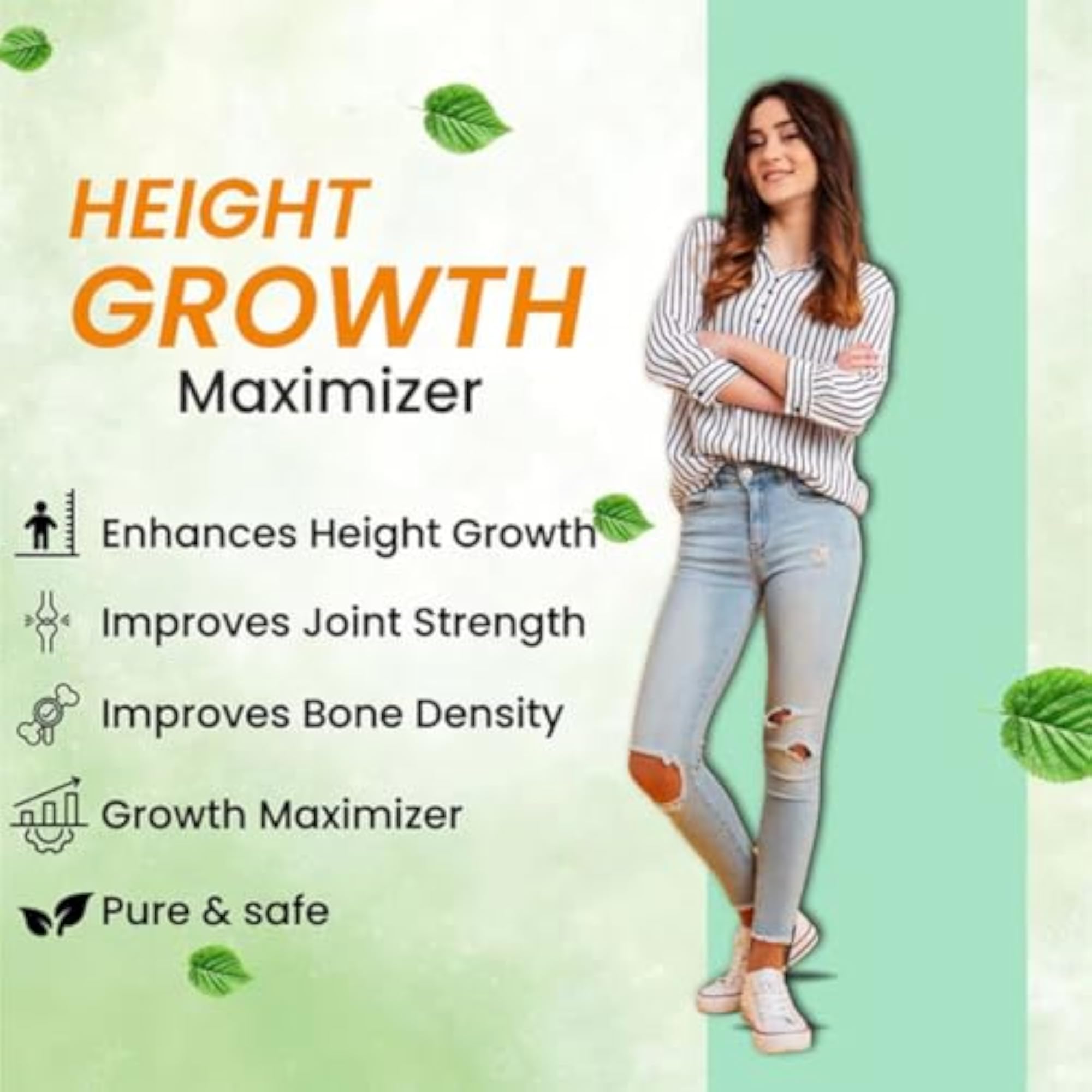 Height Growth Capsules for Height Growth Medicine (60 Capsules)