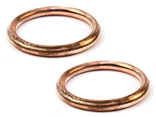 EMGO Auspuff Krümmer Dichtung Set 2 Stück