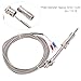 K Type Thermocouple Compression Spring Shielded Wire Probe 4m for Industrial Temperature Measurement