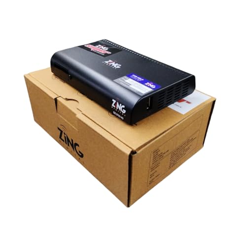 Image of Zing FTA Box with 4 Years of Free Access to 300+ Channels, HD Quality, Access to Add Your Favorite Channels, Easy Setup, Free-to-Air Service, 1 Year Box Guarantee