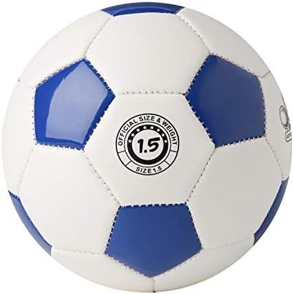 Yanen Toddler Soft TPU 6" Soccer Ball, Toy Gift Cute Mini Training Ball for Babies and Toddlers, Safe Sports, Perfect for Beginner and Kids to Play and Exercise, Indoor and Outdoor Play, Size 1.5