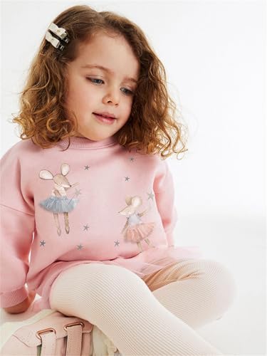 Image of Little Girls Clothes Sets - Cute Sweatshirts Top Shirt & Leggings 2 Piece Kids Fall Winter Outfits Toddler Clothing