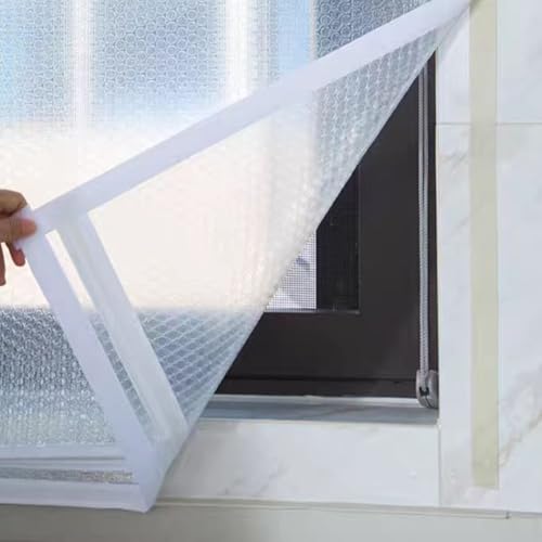 Film isolant pour fenêtre double épaisseur anti froid rideau thermique intérieur