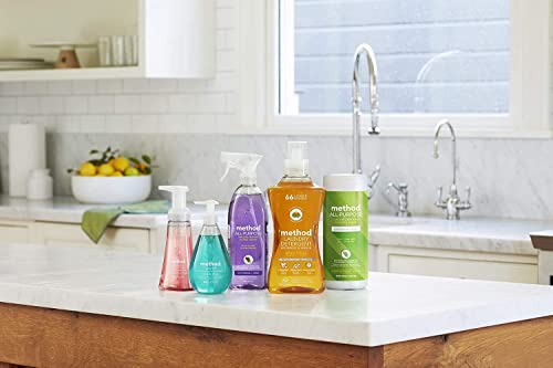 Image of Method 01239 All Surface Cleaner, Lime & Sea Salt, 28 oz Bottle, 8 /Carton