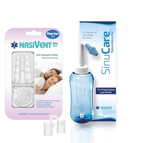 Nasivent Spar-Set 2 Tube Plus Starter Set und Sinucare Nasendusche