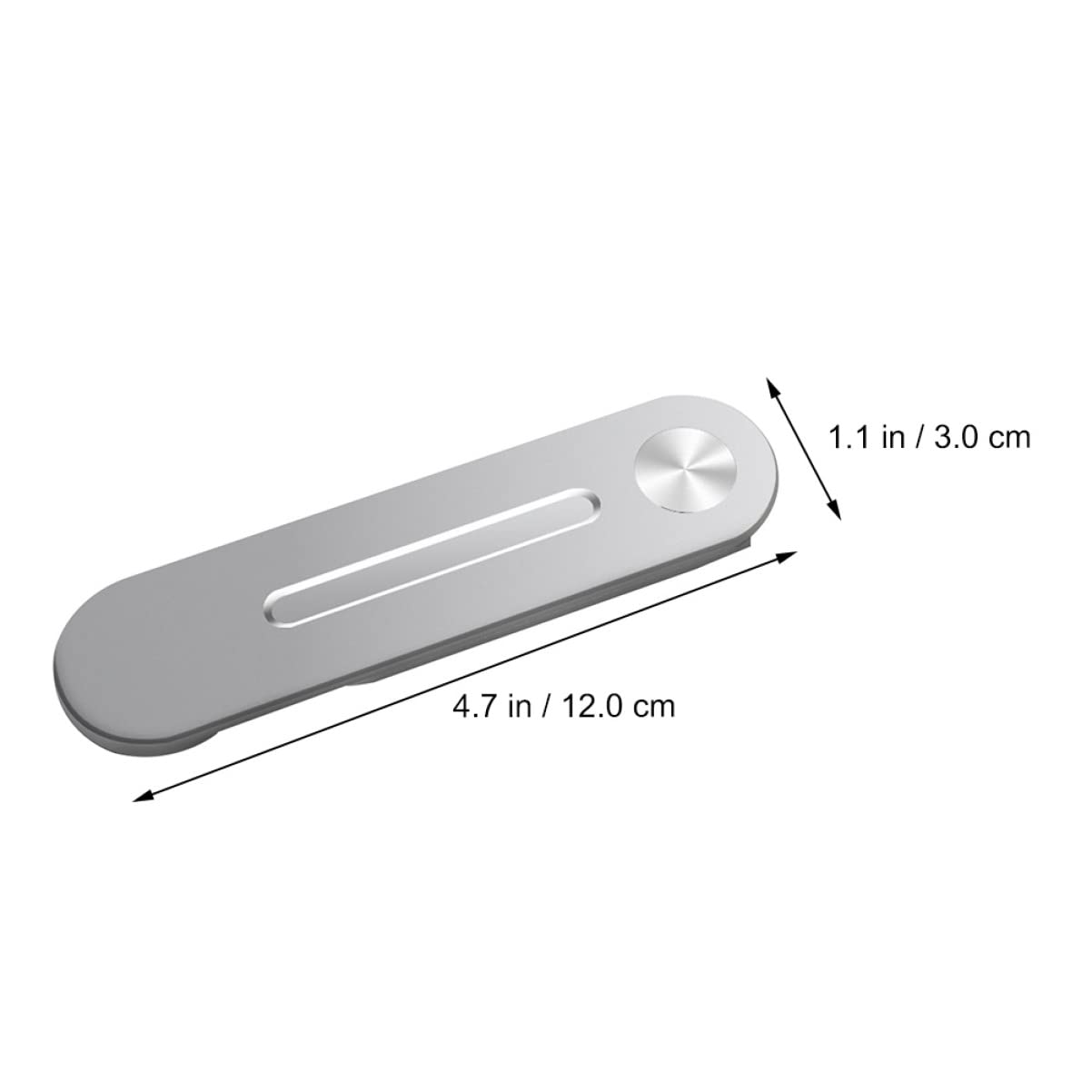Gatuida 3pezzi Supporto Magnetico Per Telefono Da Laptop Estensore Argento Per Multitasking e Produttività Ufficio e Movimento
