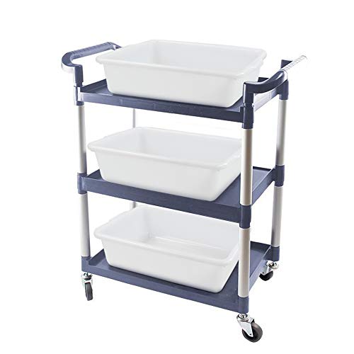 Lot de 4 bacs à vaisselle de 13 litres de couleur blanche