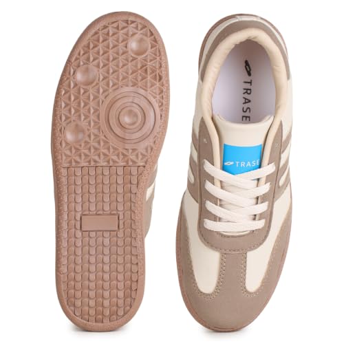 Image of TRASE Casual Sneaker Shoes for Women | Soft Cushioned Insole | Sneakers for Woman | Lightweight | Comfortable | Stylish, Trendy Girls and Women Sneakers with Laces