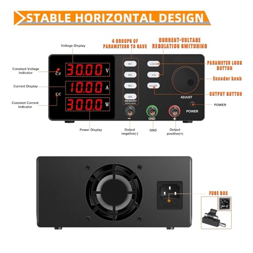Alimentation programmable CC variable 30V pour équiper votre plan de travail de test - 4
