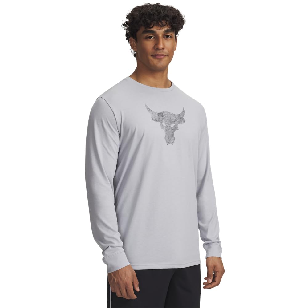 Under Armour Mens Project Rock Brahma Bull Long Sleeve