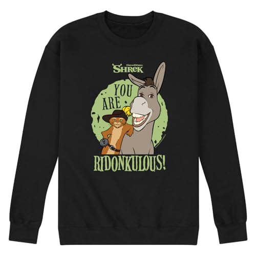 Shrek - You are Ridonkulous - Men's Crew Neck Fleece Pullover