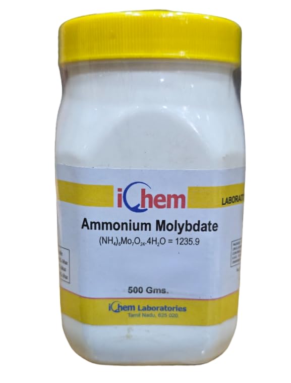 ICHEM Ammonium Molybdate (500GM) Assay 98% Min (Lab use only) (B0D84DGS45) Amazon Price History, Amazon Price Tracker