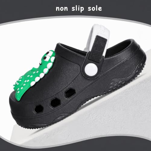 Image of Toddler Little Kids Clogs Slippers Sandals, Non-Slip Girls Boys Clogs Slide Lightweight Garden Shoes Slip-on Beach Pool Shower Slippers
