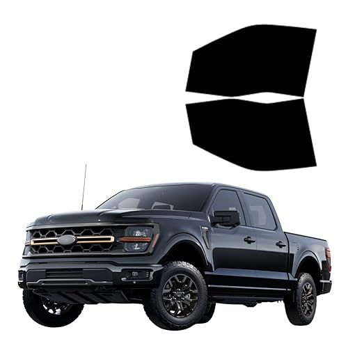 Precut Tint Kit Nano Carbon Film for Ford F-150 Crew Cab 2021-2026 Driver and Passenger Windows Computer Cut to Custom Fit Your Windows.. (15% All)