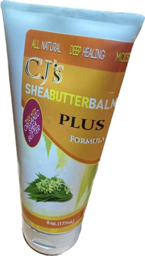 The Original CJ's BUTTer® All Natural Shea Butter Balm - PLUS Formula, 6 oz. Tube