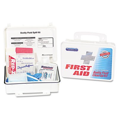 Emergency First Aid Bodily Fluid Spill Kit, 11-Pieces #1