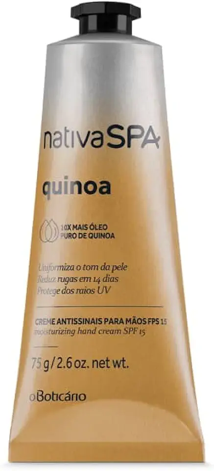 O BOTICARIO NATIVA SPA CREME ANTISSINAIS MAOS QUINOA 75g