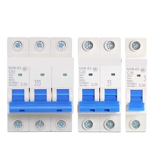Disjoncteur modulaire NXB-63 pour résoudre les pannes de courant AC 230V de votre chauffage