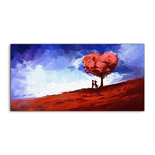 Art mural en verre de 140x70cm pour transformer l'ambiance du salon
