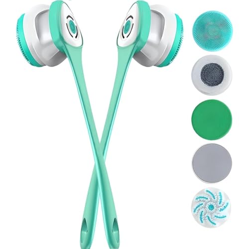 wyazziv�d���{�f�B�u���V�͔w���̐��ɓK���AUSB �[�d���� 1200mAh �o�b�e���[�𓋍ځB3 �i�K�X�s�[�h�������\�ŁA5 ��ނ̌����u���V�t���B40cm �����ƒ��E���n���h���Ŏg���₷���AIP67 �h���K�i�𖞂����A�����C�ň��S�g�p�ł���o�X