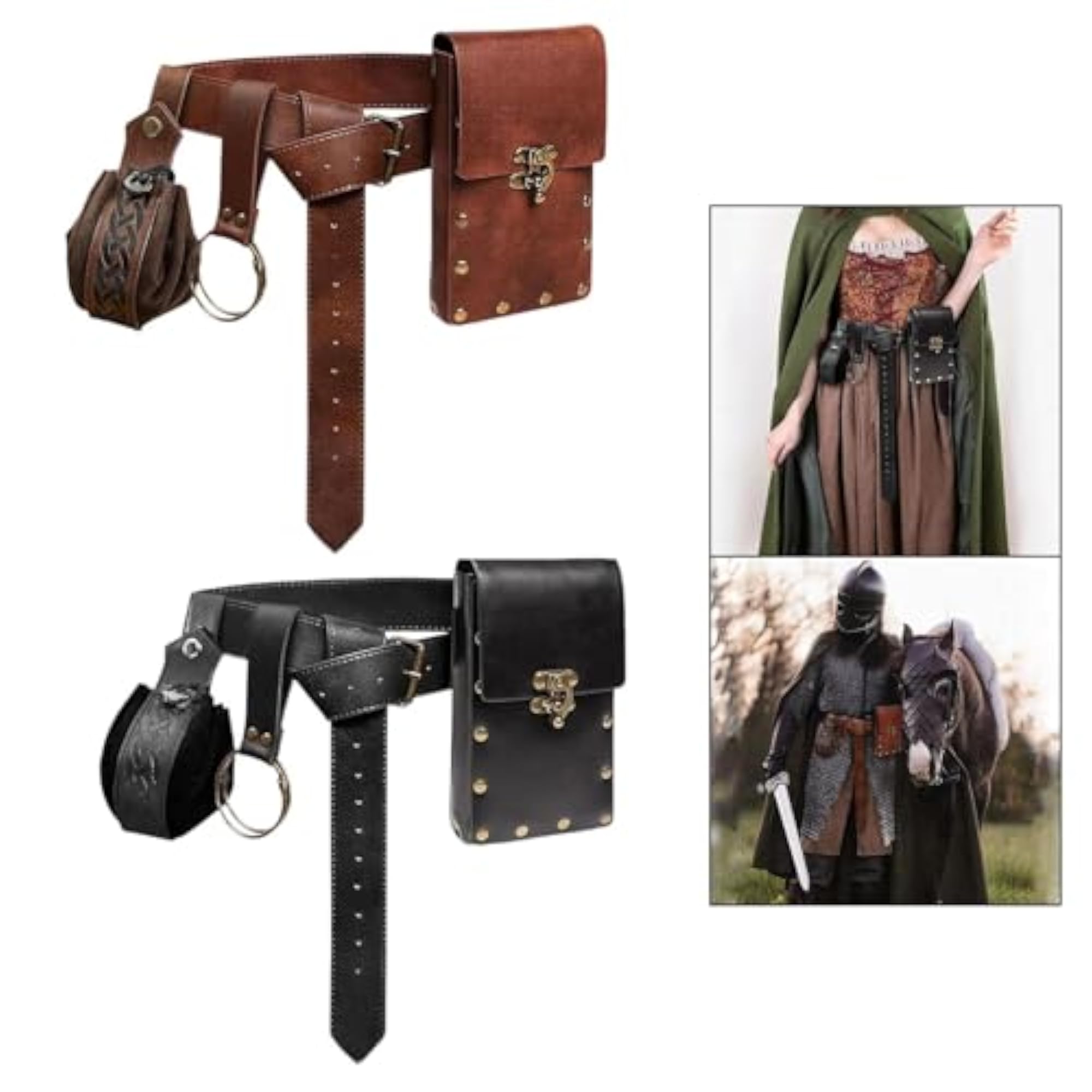 Casual Steampunk Fanny Pack Phone Holder