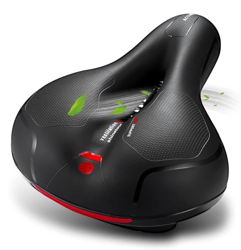 Sella Bici con Gel Comfort, Sella Bici Comoda Design Ergonomico