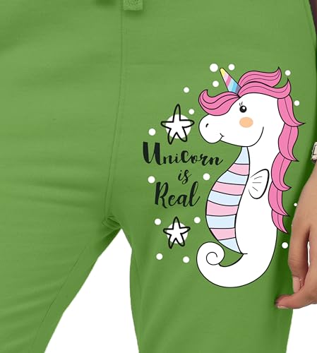 Image of KYDA KIDS Girl's Regular Cotton Joggers for Casual Wear, Jogging, Exercise& Walking (Pack of 1)