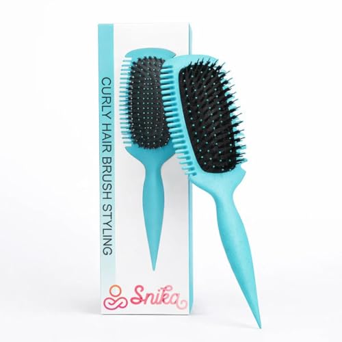 Image of (PACK OF 1) Curl Defining Brush, Curl Hair Brush, Curl Define Styling Brush, for Combing and Shaping Men's and Women's Curls to Reduce Pulling