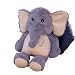 Tyfanag. Elephant farcito Animale Carino Elefante Peluche Giocattolo Compleanno Regalo di Natale for Ragazze Bambino Ragazzi 38 cm