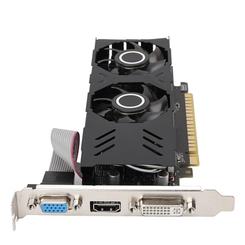 Image of GT750 4GB GDDR5 Computer Video Graphics Card, 128 Bit PC Gaming Graphics Card with Cooling Fan, PCI Express 3.0 x 16, DVI, VGA, HD Display Interface