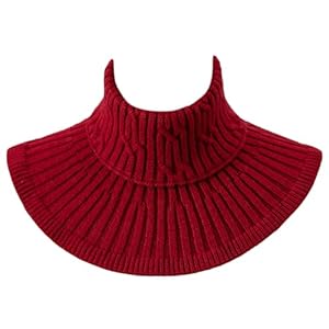 NPXUAMTJ Abnehmbarer Halswärmer Schal