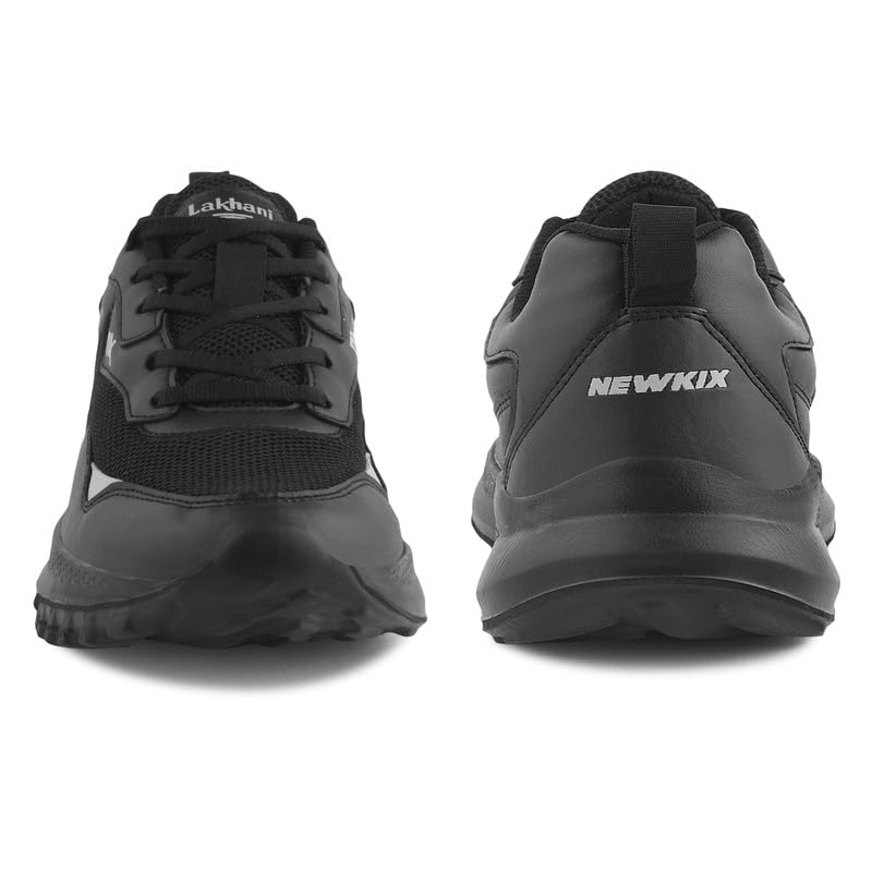 Image of Lakhani aashirwad Men's Sports Shoes | Lightweight Breathable Running Shoes for Men | Flynet Upper, Phylon Sole | Flexible, Comfortable Lace-Up Athletic Shoes