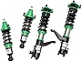 Rev9 R9-HS2-013_2 Hyper-Street II Coilover Suspension Lowering Kit, Mono-Tube Shock w/ 32 Click Rebound Setting, Full Length Adjustable, compatible with Honda Civic Coupe/Sedan (EM/ES) 2001-05