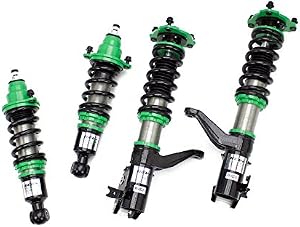 Rev9 R9-HS2-013_1 Hyper-Street II Coilover Suspension Lowering Kit, Mono-Tube Shock w/ 32 Click Rebound Setting, Full Length Adjustable, compatible with Acura RSX (DC5) 2002-06